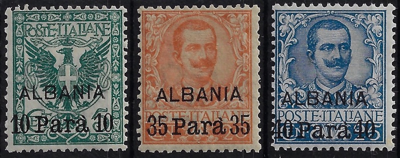 1902 francobolli soprastampati