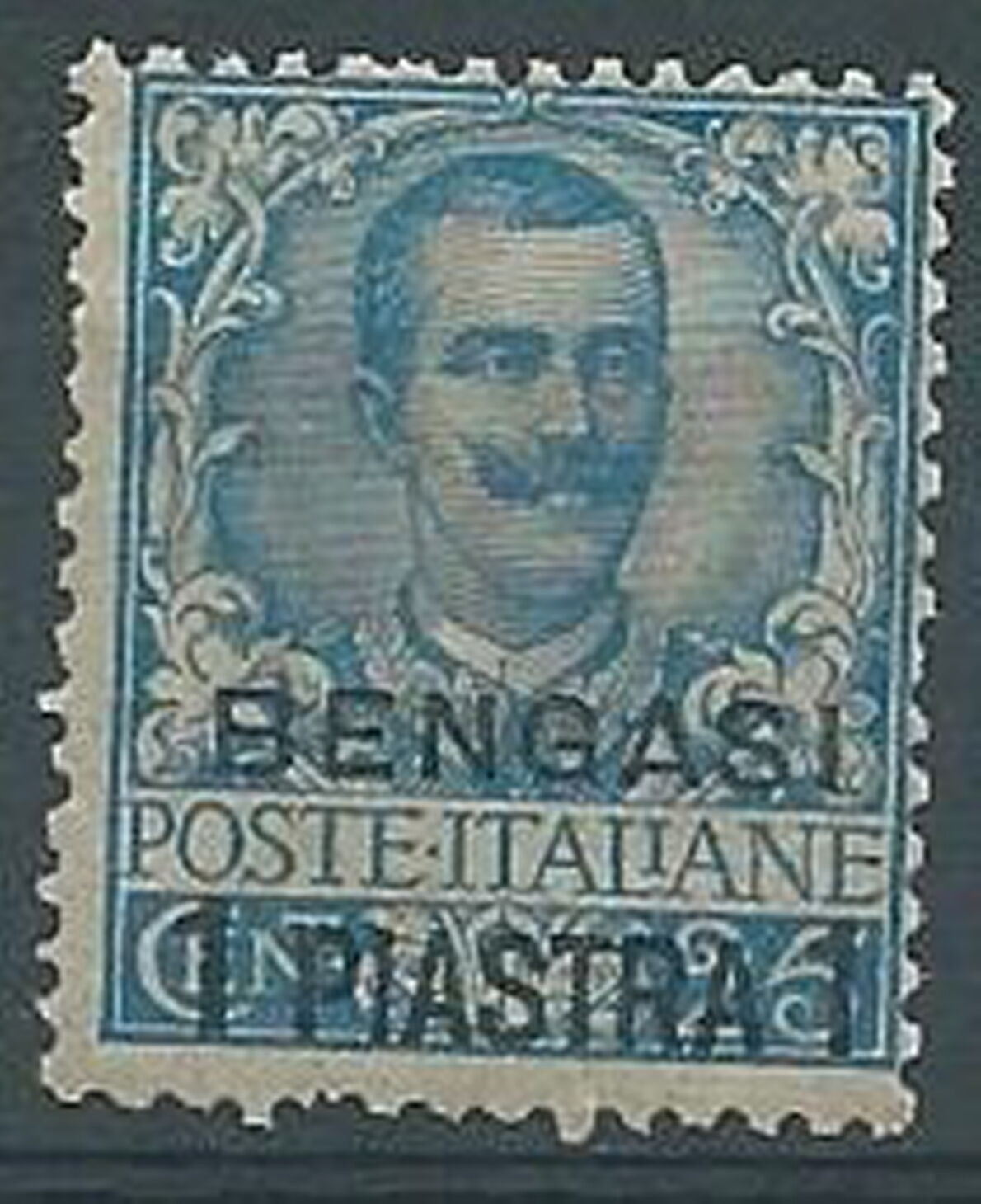 1901 soprastampato Bengasi